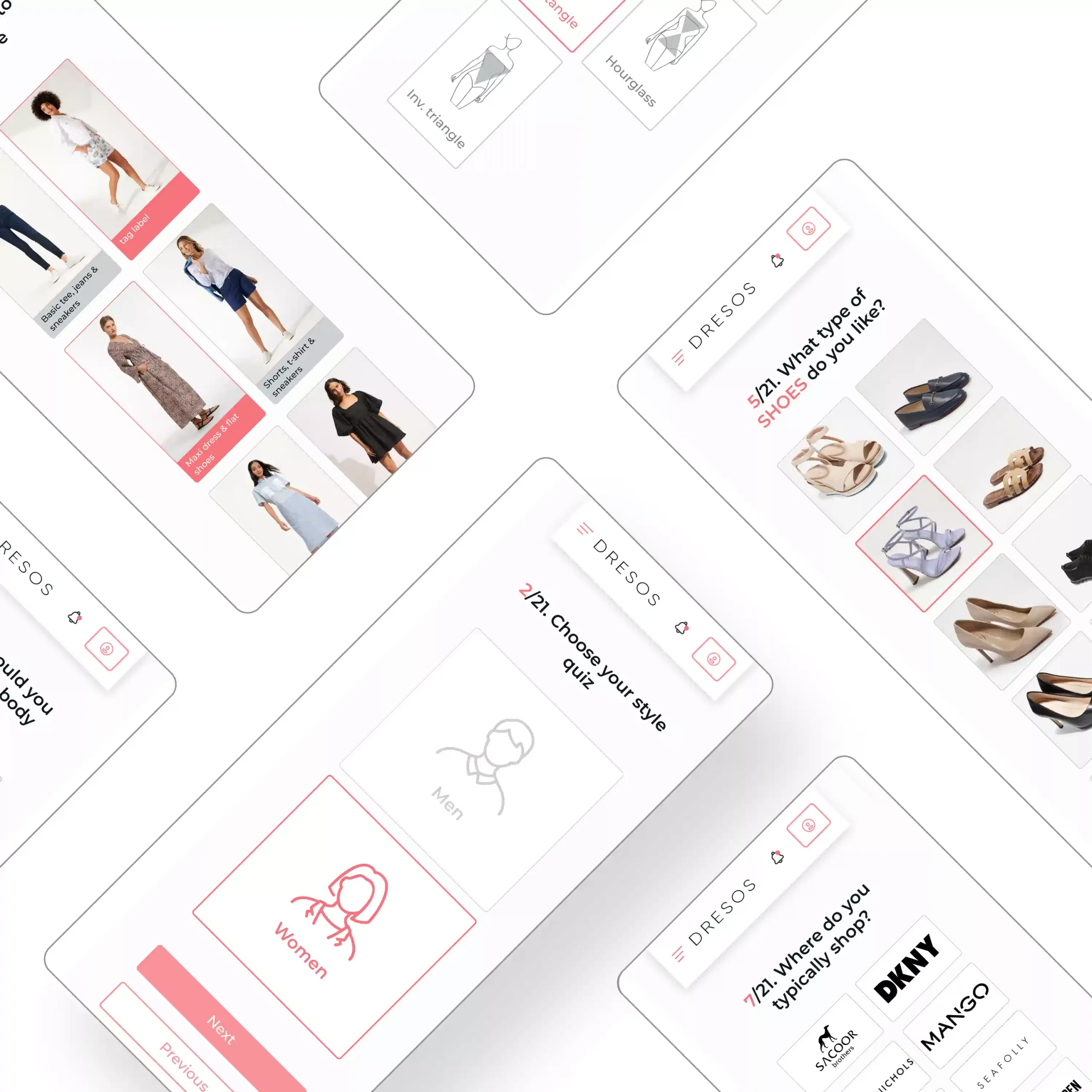 Dresos AI-powered solution that provides a personalized shopping experience